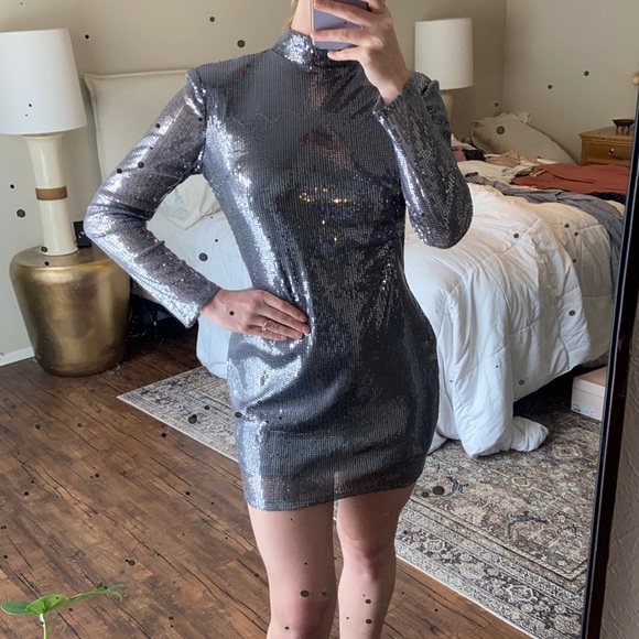 ASOS Dresses & Skirts - ASOS // Sequin Long Sleeve Dress